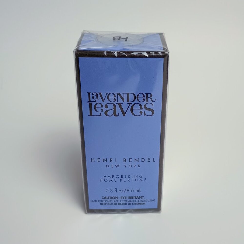 HENRI BENDEL Lavender Leaves Vaporizing Home Perfume Fragrance Oil NIB Sealed